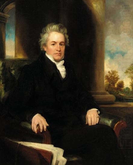 Portrait in oils of Pascoe Grenfell MP, Sir Edward john Poynter,Bart.PRA,RWS